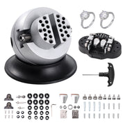 Ball Vise, 3" Engraving Setting Tool, 360 degrees Rotation Engraving Block Vise, 70 PCS Attachment Jewelry V952-WNXZSZYHDGHJVF0K9V0