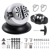 Ball Vise, 3" Engraving Setting Tool, 360 degrees Rotation Engraving Block Vise, 70 PCS Attachment Jewelry V952-WNXZSZYHDGHJVF0K9V0