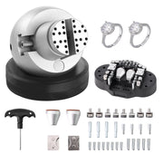 Ball Vise, 5" Engraving Setting Tool, 360 degrees Rotation Engraving Block Vise, 35 PCS Attachment Jewelry V952-WNXZSZYHDGW337TS8V0