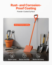 Shingle Shovel 2 Pack, D-Grip Handle Shingle Roof Ripper, High Hardness 45# Steel & Lightweight Easy Tearing V952-WPQCQ2PCS45HM4AUG001V0
