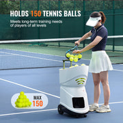 Tennis Ball Machine Automatic Portable Ball Launcher Training Practice V952-WQFQJYX08JJKK5U4SV3