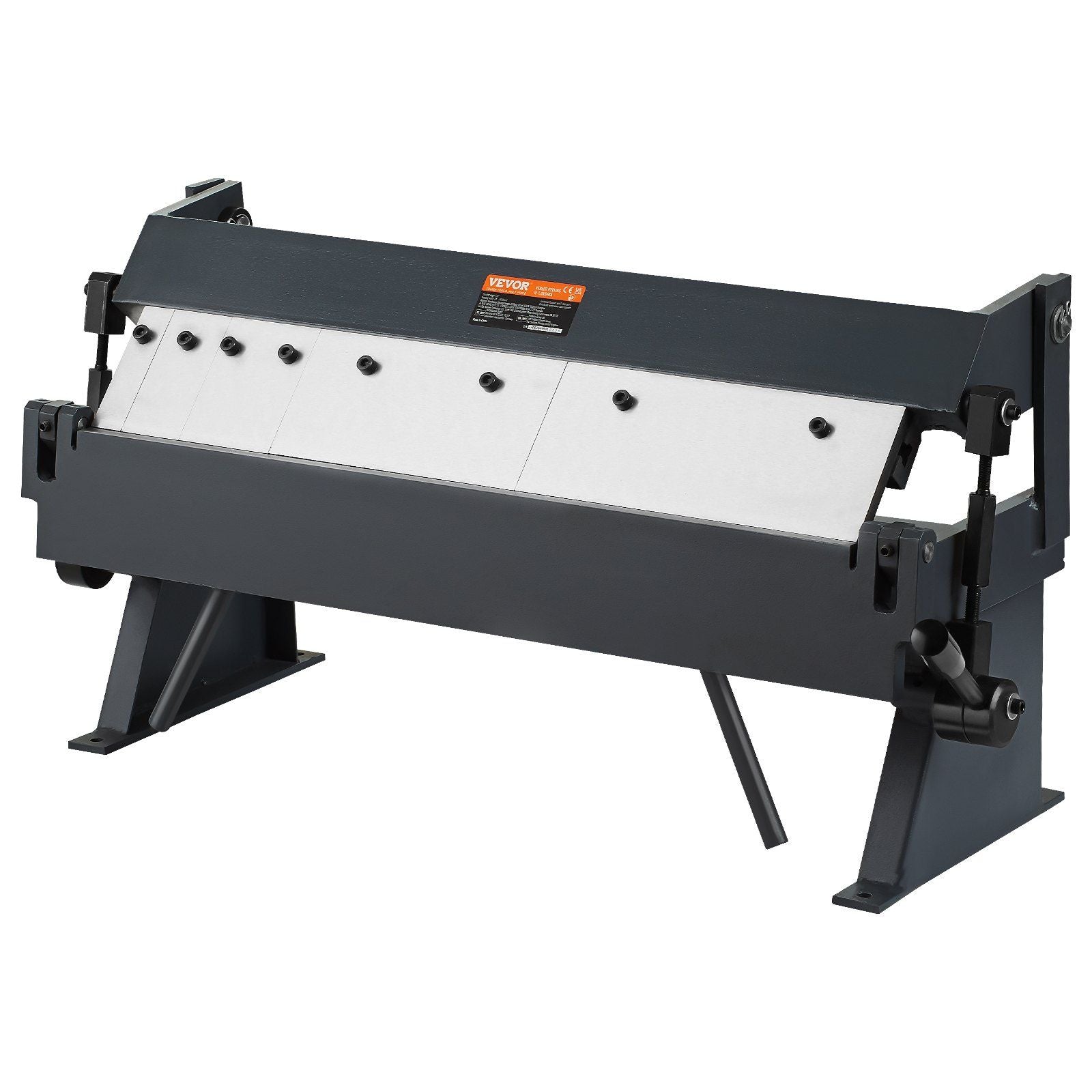 Box and Pan Brake, 610 +/- 10 mm, 0-130 Degrees Sheet Metal Bending Brake, Portable Metal Bender with 20 V952-WQZDQ24YC20GZ75I8V0