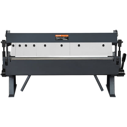 Box and Pan Brake, 610 +/- 10 mm, 0-130 Degrees Sheet Metal Bending Brake, Portable Metal Bender with 20 V952-WQZDQ24YC20GZ75I8V0