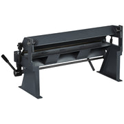 Box and Pan Brake, 610 +/- 10 mm, 0-130 Degrees Sheet Metal Bending Brake, Portable Metal Bender with 20 V952-WQZDQ24YC20GZ75I8V0