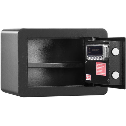 Safe, 0.5 Cubic Feet Home Safe, Steel Security Safe with Digital Keypad and 2 Keys, Wall-Mounted Cabinet Safe V952-WSBXJHSWSLF05IINNV0