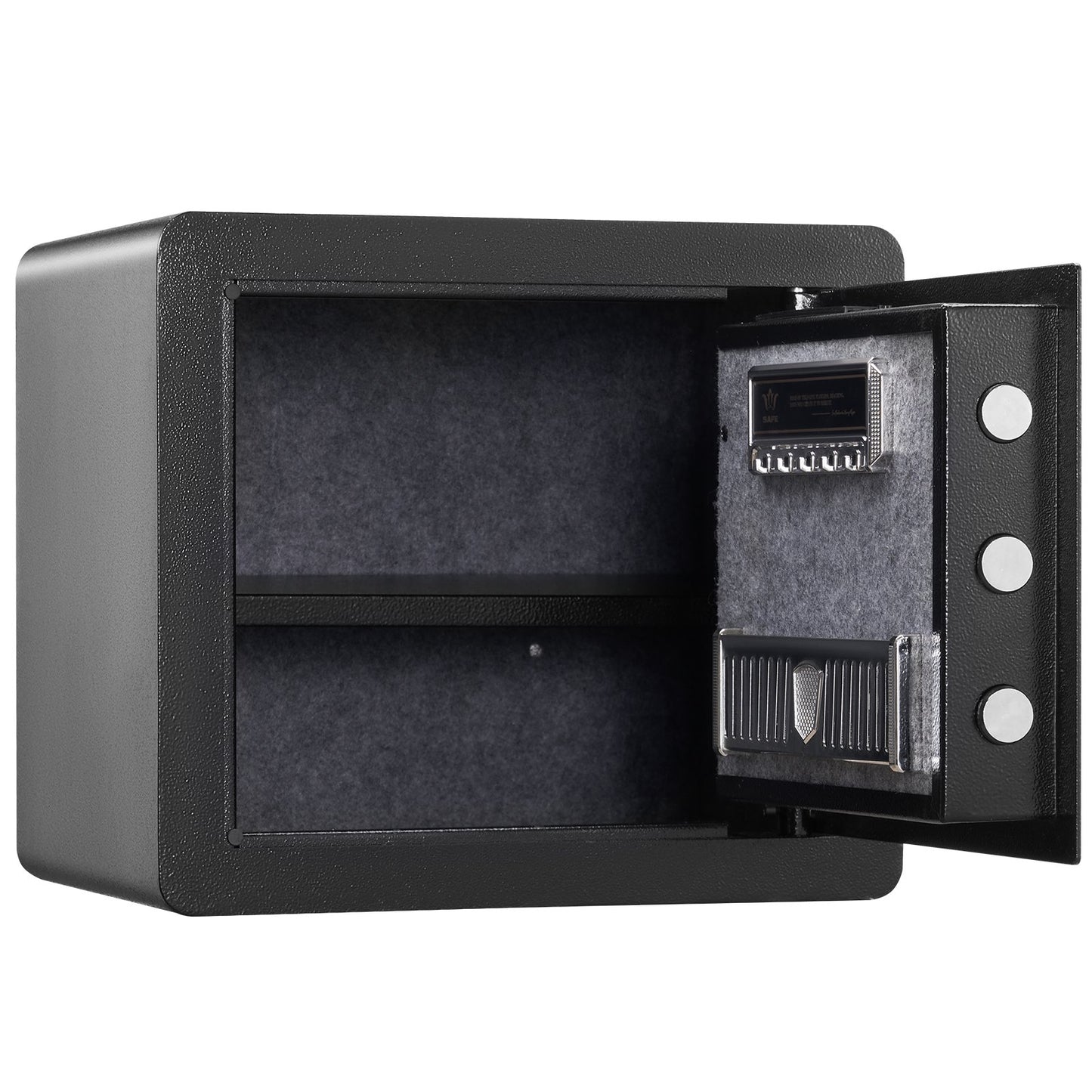 Safe 1.2 Cubic Feet Home Safe Steel for Cash Gold 15.8x11.8x13.8 inch V952-WSBXJHSWSLF12DSJDV0
