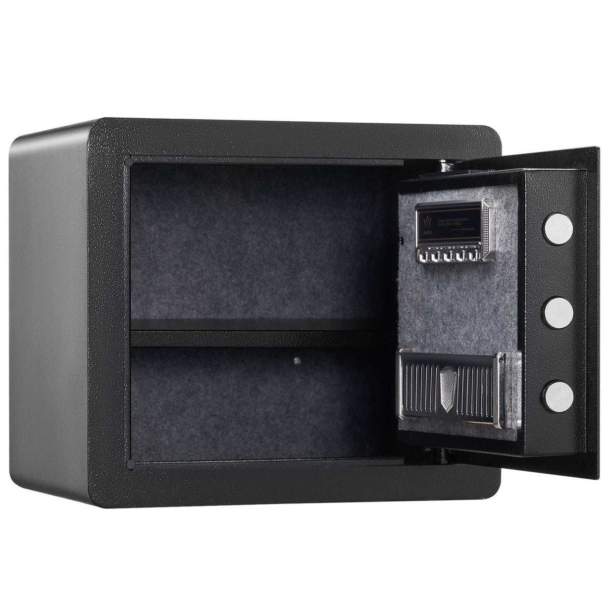 Safe 1.2 Cubic Feet Home Safe Steel for Cash Gold 15.8x11.8x13.8 inch V952-WSBXJHSWSLF12DSJDV0