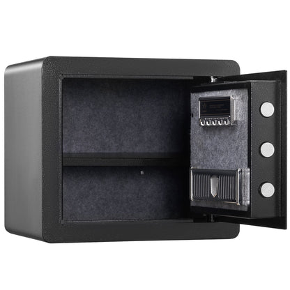 Safe 1.2 Cubic Feet Home Safe Steel for Cash Gold 15.8x11.8x13.8 inch V952-WSBXJHSWSLF12DSJDV0