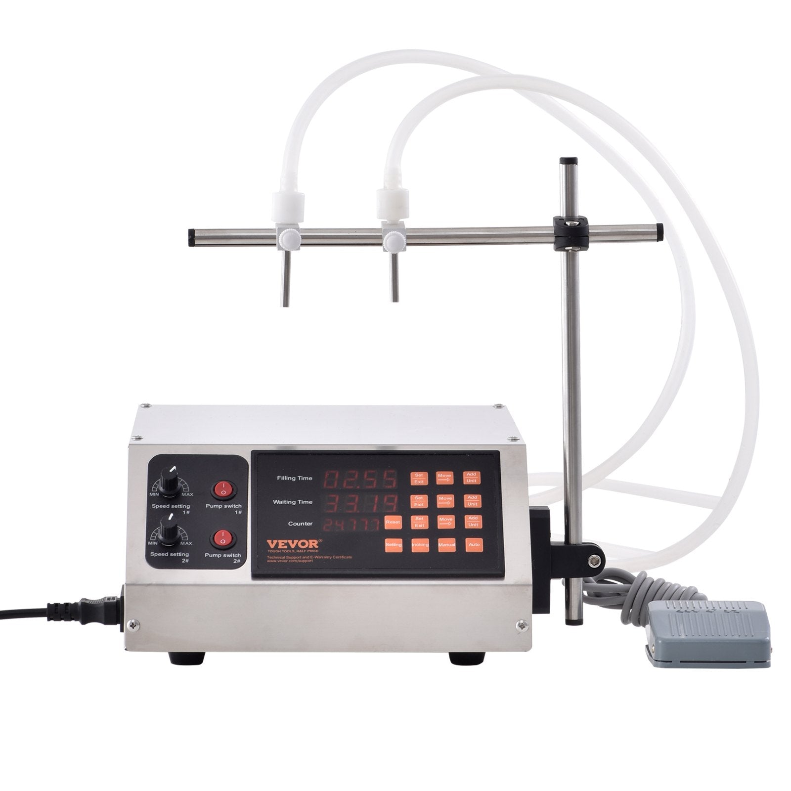 Liquid Filling Machine, 10-4000ml Filling Capacity, Automatic Bottle Filler Machine Bottling Machine Digital V952-WSDBGYGZJ34LIT0A5V3