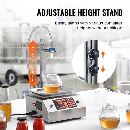 Liquid Filling Machine, 30-15000 g Weighing Capacity, Automatic Bottle Filler Machine Bottling Machine V952-WSDBGYGZJGMBTKOXGV3