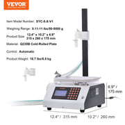 Liquid Filling Machine, 50-5000 g Weighing Capacity, Automatic Bottle Filler Machine Bottling Machine Gear V952-WSDBGYGZJWXX420VCV3