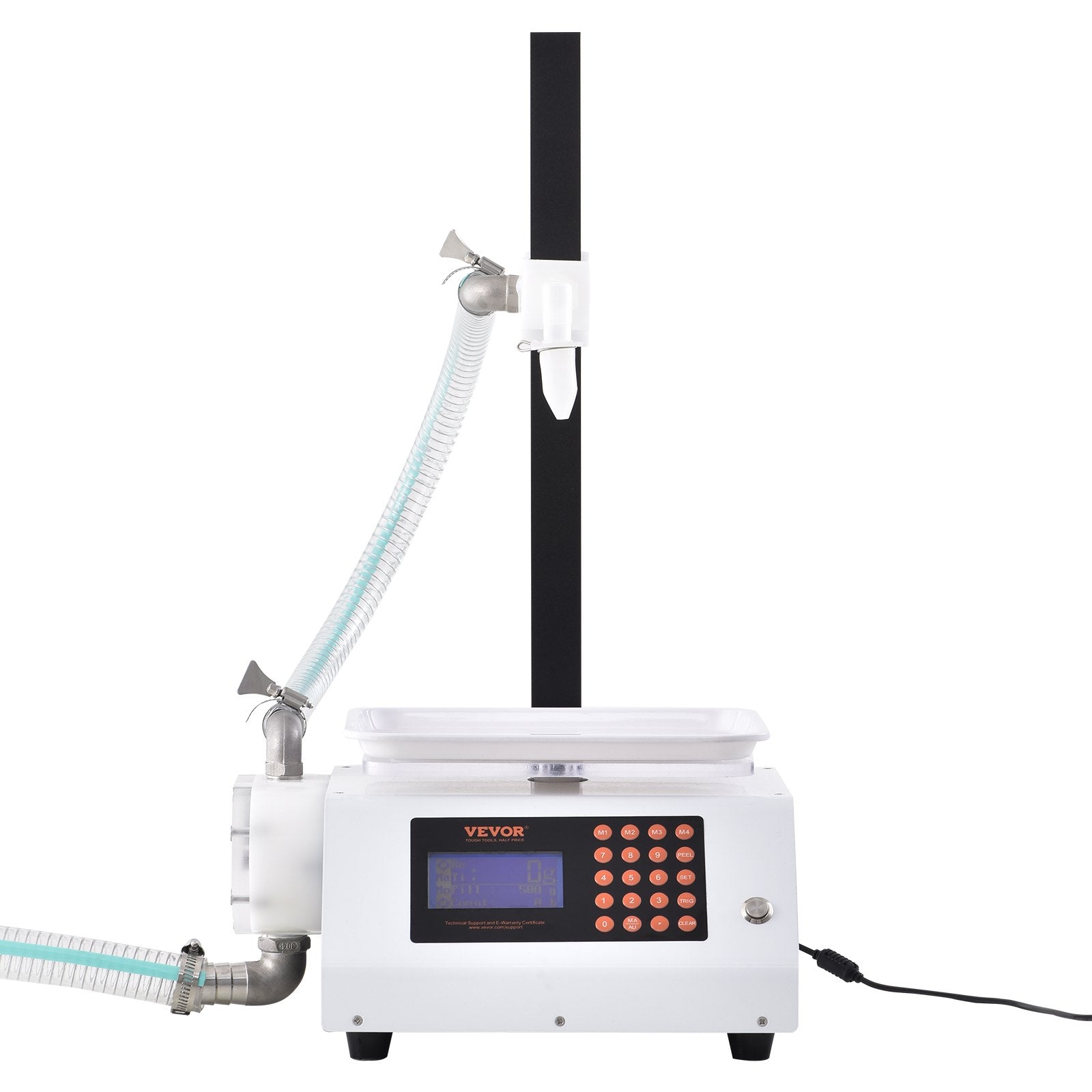 Liquid Filling Machine, 50-5000 g Weighing Capacity, Automatic Bottle Filler Machine Bottling Machine Gear V952-WSDBGYGZJWXX420VCV3