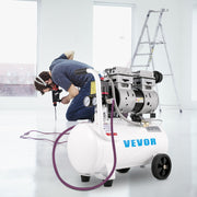 Air Compressor 6.6 Gallon, Portable Air Compressor 1 HP, Oil Free Air Compressor Steel Tank 750W, Pancake Air V952-WSKYJ750-25L00001V3