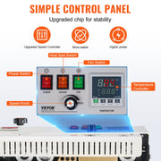 Continuous Bag Band Sealing Machine Horizontal Band Sealer Count Function V952-WSLXFKJTBPQDE7R69V3