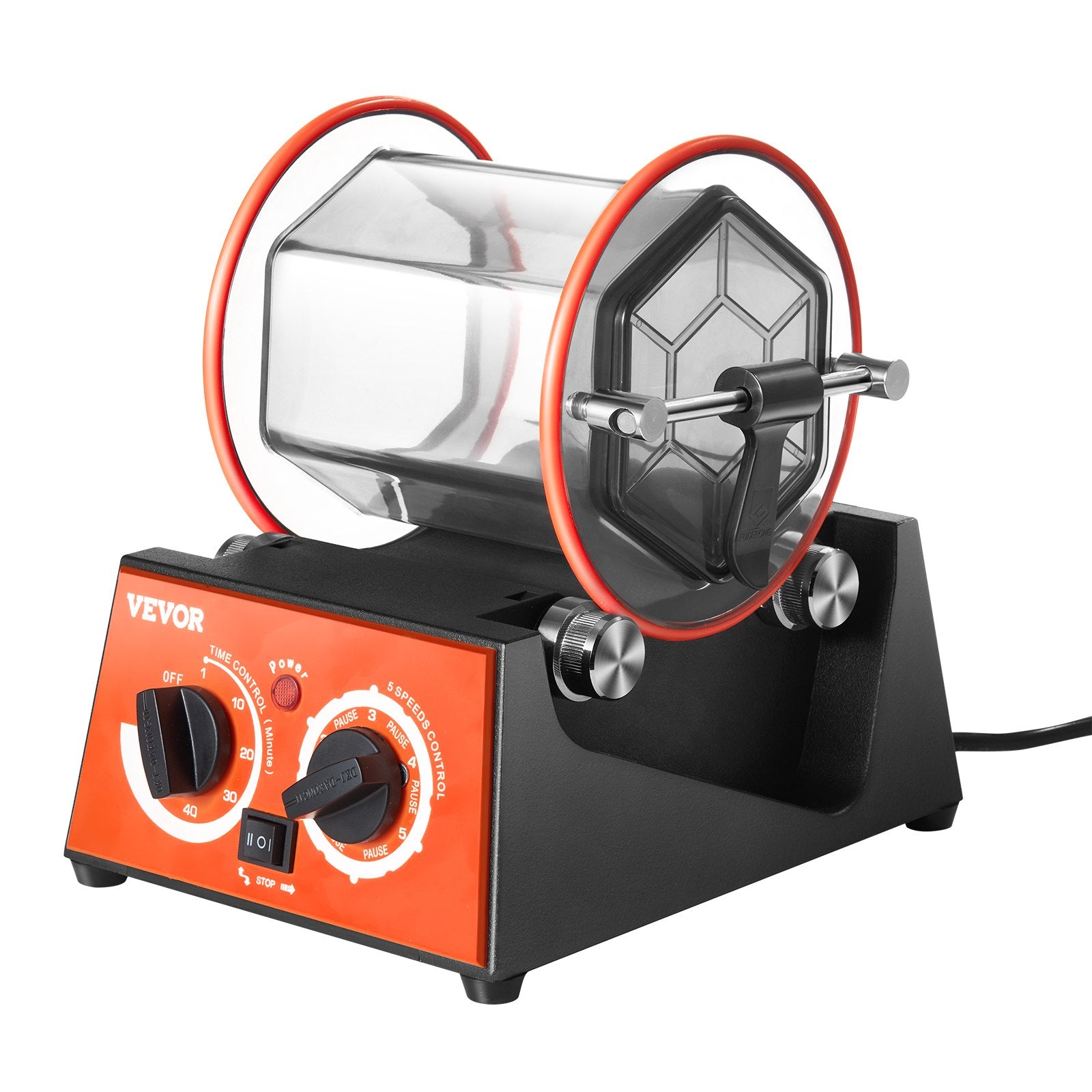 3kg Rotary Tumbler Surface Polisher Jewelry Polish Finish Machine Gem DIY V952-WSPGJCSSDK3KGRAXPV3