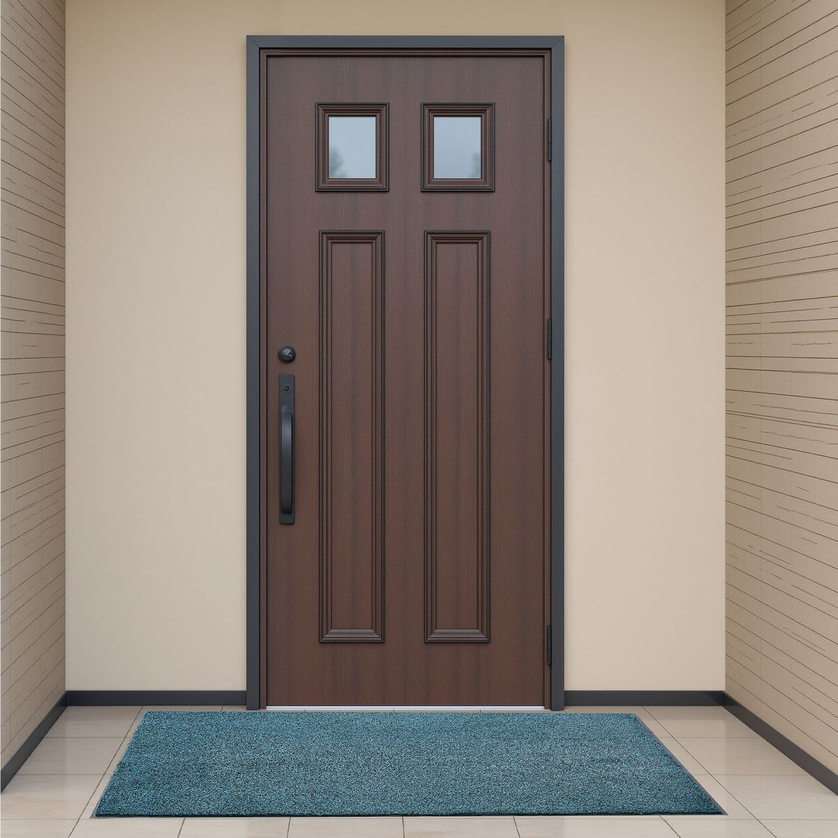 Front Door Mat, 1829 x 1219 mm Commercial Floor Mat for Indoor and Outdoor, Industrial Entrance Carpet with V952-WWLDT64FTLHS8N444001V0