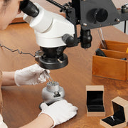 Multi-Directional Microscope with Spring Bracket, 7X-45X Magnification Jewelry Microscope, Micro Jewelry V952-WXQJTZHXDWNX0FPKWV9