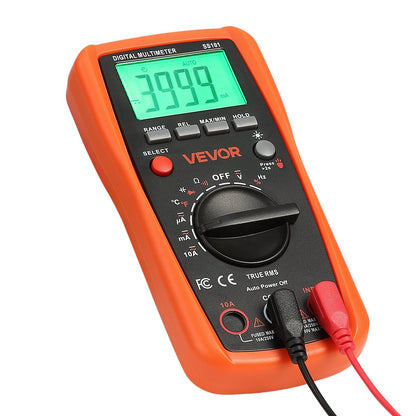 Digital Multimeter, 4000-Count TRMS DC/AC Voltmeter Current Tester, Auto-Ranging Multimeter for Current V952-WYB600VACDC1Y6XE0001V9