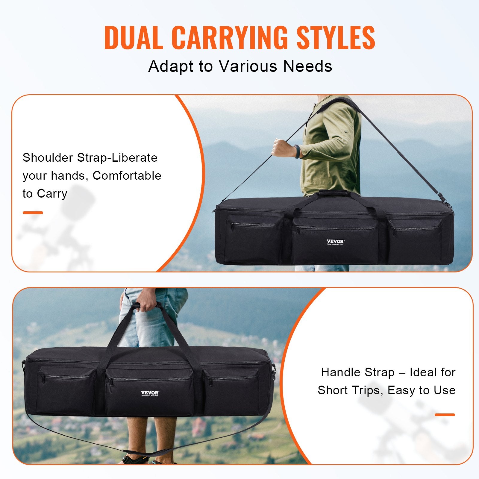 Telescope Case 1035 mm Multipurpose Shock-Absorbent Telescope Storage Bag V952-WYJBDHLFGS00PLLA0V0