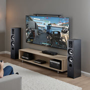 Floorstanding Speakers, 2-Way, Floor-Standing Tower Speakers with 25.4 mm Tweeter, Dual 165.1 mm Woofers, V952-WYLDSYSQ2GZ6KLL9J001V0