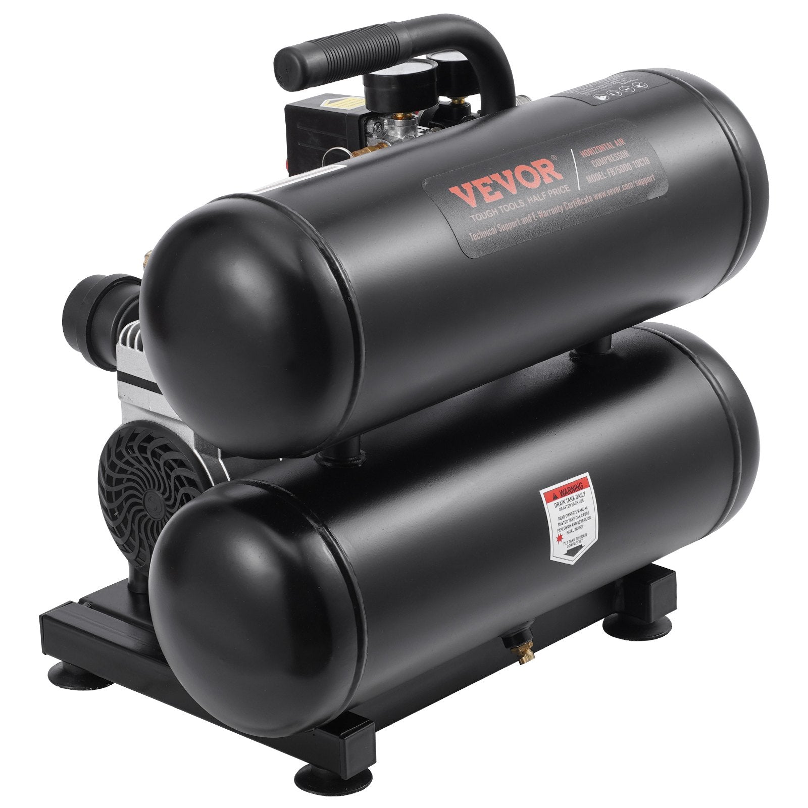 Air Compressor Compact Portable Oil Free Compressor 18L 90 PSI V952-WYWSKYJ18L75W70W9V3