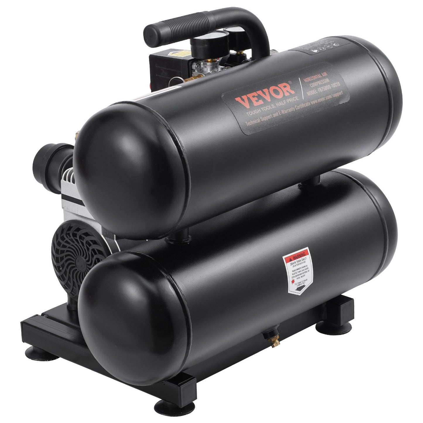 Air Compressor Compact Portable Oil Free Compressor 18L 90 PSI V952-WYWSKYJ18L75W70W9V3