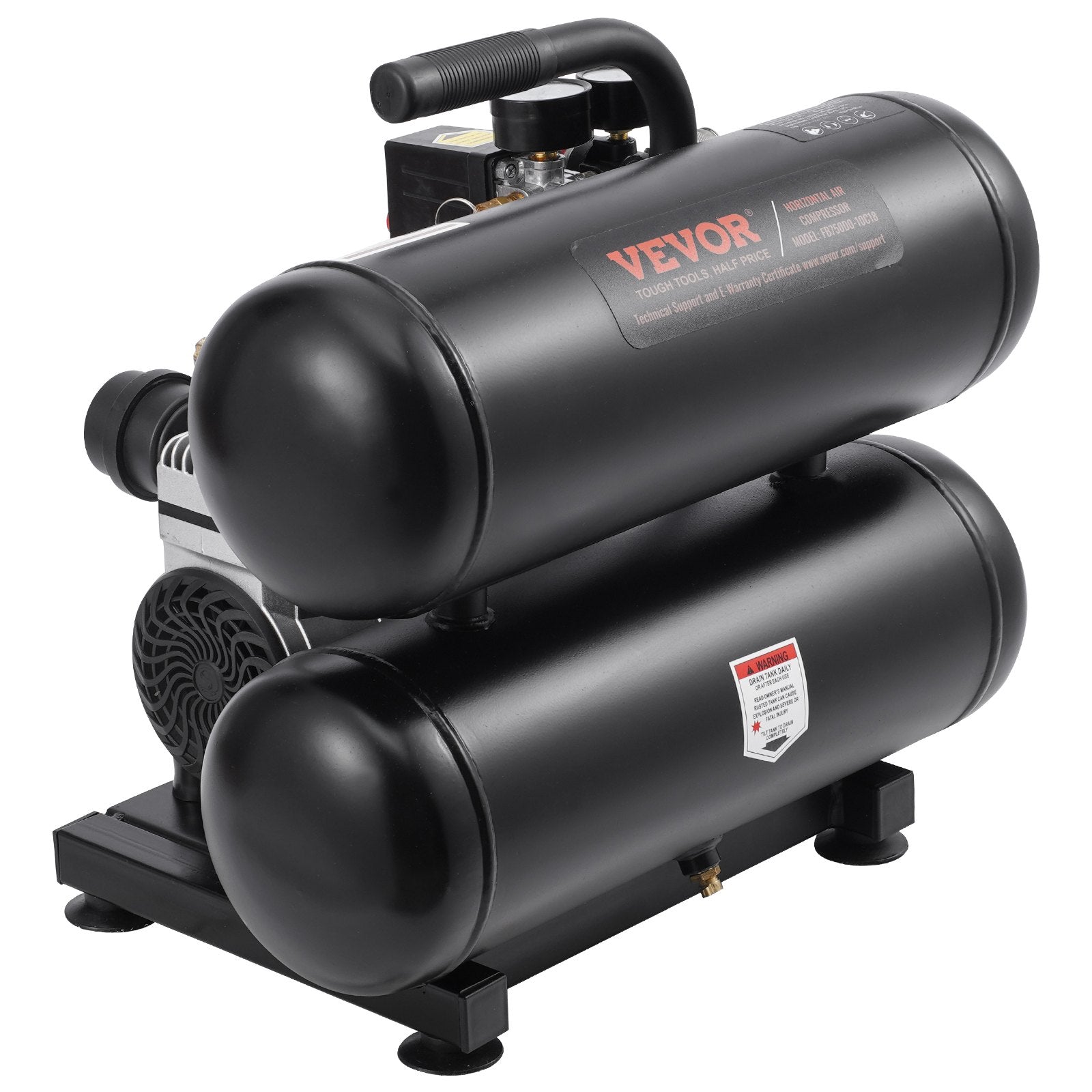 Air Compressor Compact Portable Oil Free Compressor 18L 90 PSI V952-WYWSKYJ18L75W70W9V3