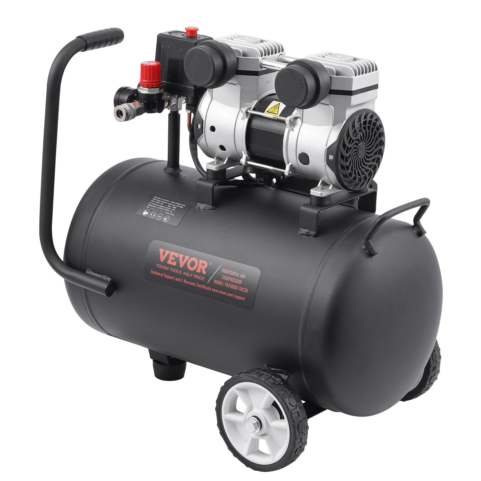 Air Compressor Compact Portable Oil Free Compressor 30L 90 PSI V952-WYWSKYJ30L75E7TAMV3