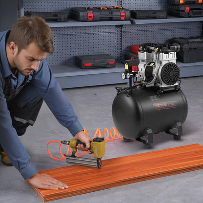 Air Compressor Compact Portable Oil Free Compressor 40L 90 PSI V952-WYWSKYJ40L14358ANV3