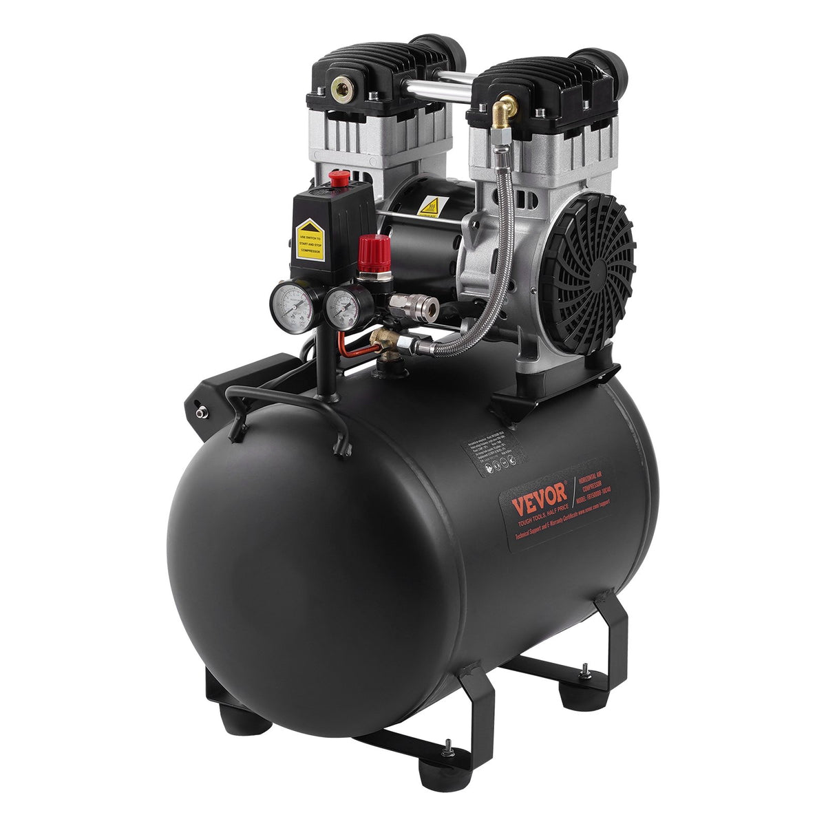 Air Compressor Compact Portable Oil Free Compressor 40L 90 PSI V952-WYWSKYJ40L14358ANV3