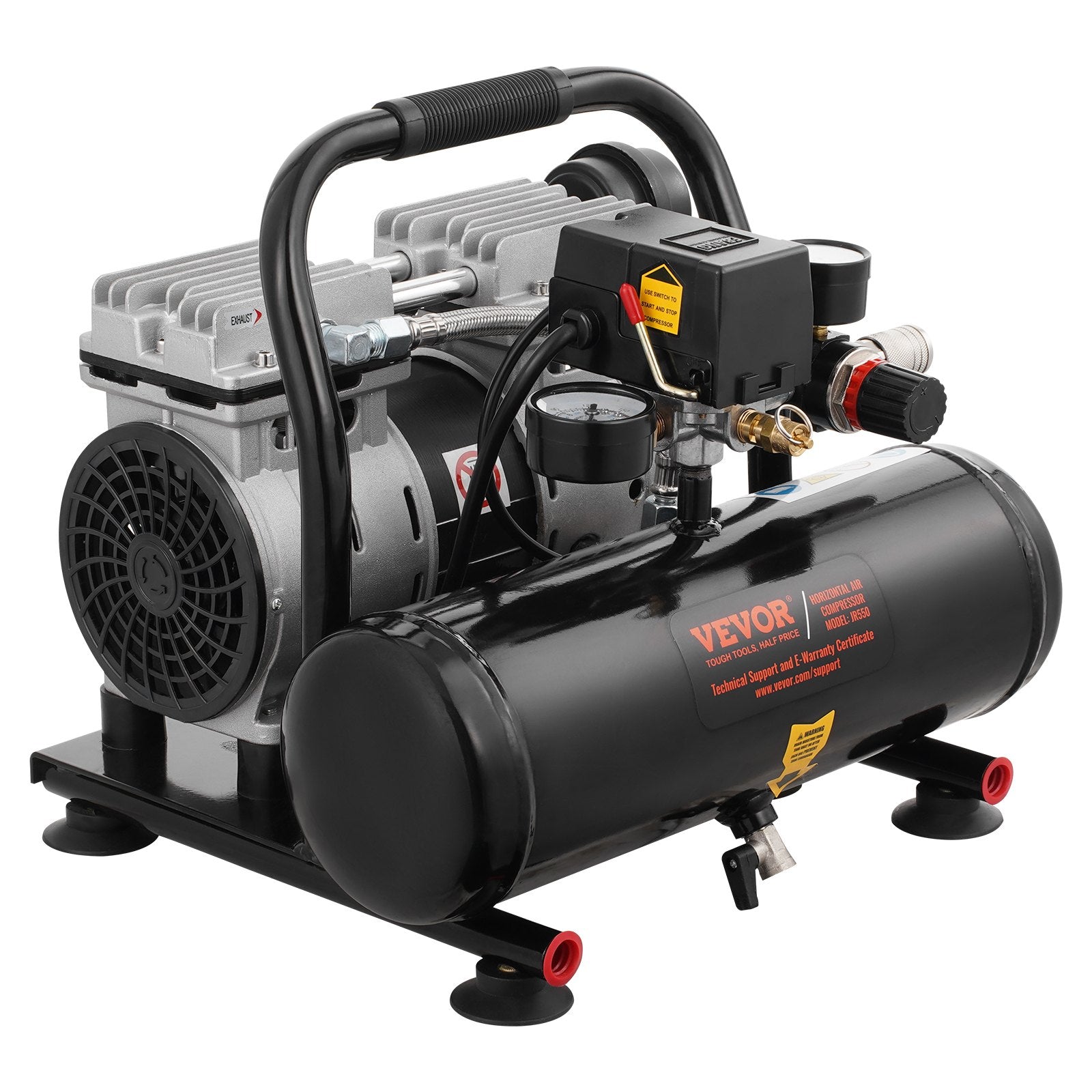 Air Compressor Compact Portable Oil Free Compressor 4L 7bar V952-WYWSKYJ4L750SR008V3