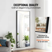 Full Length Mirror, 1800x785 mm, Extra Large Standing Hanging or Leaning Rectangle Floor Mirror with Tempered V952-WZJFXLDJ71YC7E8I7V0