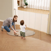Retractable Baby Gate, 34.2" Tall Mesh Baby Gate, Extends up to 76.8" Wide Retractable Gate for Kids or Pets, V952-WZSSMBS71INC5QCB1V0