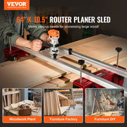 Router Sled, 1625 mm, Portable and Easy to Adjust Slab Flattening Jig, DIY Woodworking Router Sled for V952-XBJHGYS64YCGJWHK6V0