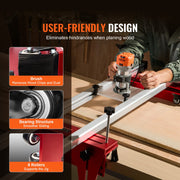 Router Sled, 1625 mm, Portable and Easy to Adjust Slab Flattening Jig, DIY Woodworking Router Sled for V952-XBJHGYS64YCGJWHK6V0