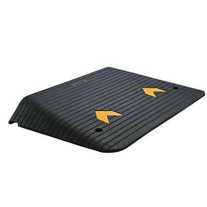 Upgraded Rubber Threshold Ramp, 10.2 cm Rise Door Ramp with 1 Channel, Natural Rubber Car Ramp with Non-Slip V952-XBLYPDBG355X2YEU8V0