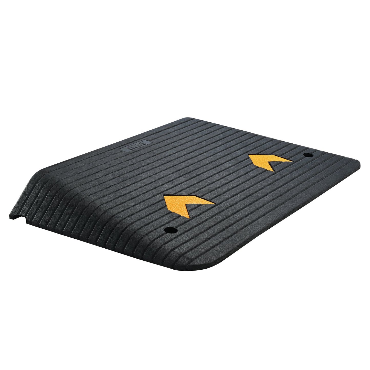Upgraded Rubber Threshold Ramp, 10.2 cm Rise Door Ramp with 1 Channel, Natural Rubber Car Ramp with Non-Slip V952-XBLYPDBG355X2YEU8V0