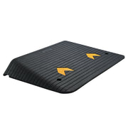 Upgraded Rubber Threshold Ramp, 10.2 cm Rise Door Ramp with 1 Channel, Natural Rubber Car Ramp with Non-Slip V952-XBLYPDBG355X2YEU8V0