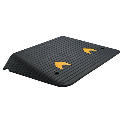 Upgraded Rubber Threshold Ramp, 10.2 cm Rise Door Ramp with 1 Channel, Natural Rubber Car Ramp with Non-Slip V952-XBLYPDBG355X2YEU8V0