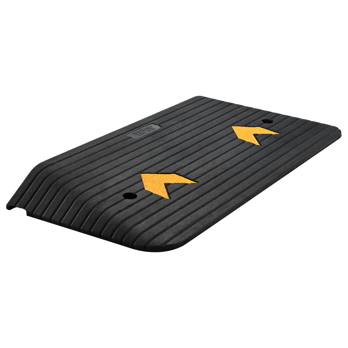 Upgraded Rubber Threshold Ramp, 7.6 cm Rise Door Ramp with 1 Channel, Natural Rubber Car Ramp with Non-Slip V952-XBLYPDGB1355XZ76IV0