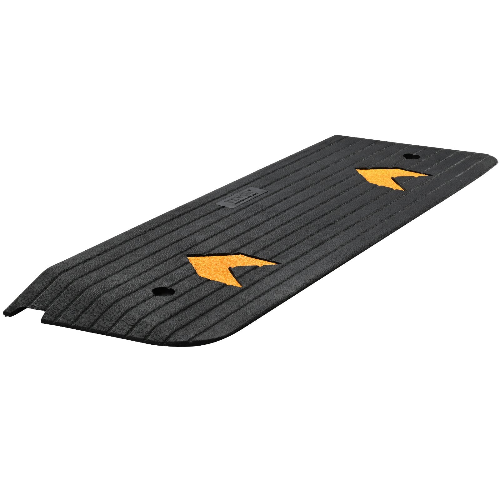 Upgraded Rubber Threshold Ramp, 2.5 cm Rise Wheelchair Ramp Doorway, Natural Curb Ramp Rated 15 tons Load V952-XBLYPDGB1445XG06OV0
