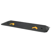Upgraded Rubber Threshold Ramp, 2.5 cm Rise Wheelchair Ramp Doorway, Natural Curb Ramp Rated 15 tons Load V952-XBLYPDGB1445XG06OV0