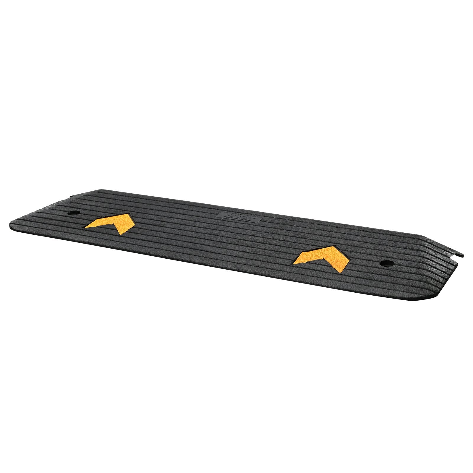 Upgraded Rubber Threshold Ramp, 2.5 cm Rise Wheelchair Ramp Doorway, Natural Curb Ramp Rated 15 tons Load V952-XBLYPDGB1445XG06OV0