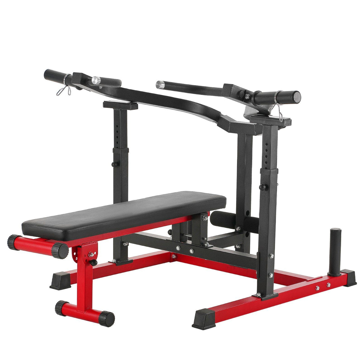Chest Press Machine, 450 LBS Bench Press Set, Adjustable Flat Incline Bench with Independent Converging Arms, V952-XBTJJWTSXTJSME6SYV0