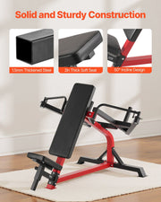 Incline Chest Fly and Rear Delt Fly Machine, 450 LBS Chest Machine, Adjustable Fitness Chest Bench Set, Home V952-XBTJJXTZYTJSOY411V0