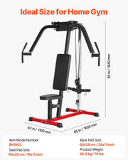 Chest Fly Machine, Upper Body Specialty Machine for Home Gym, Adjustable Fly and Reverse Delt Machine, for V952-XBTJJZTZYTJSJRZFVV0