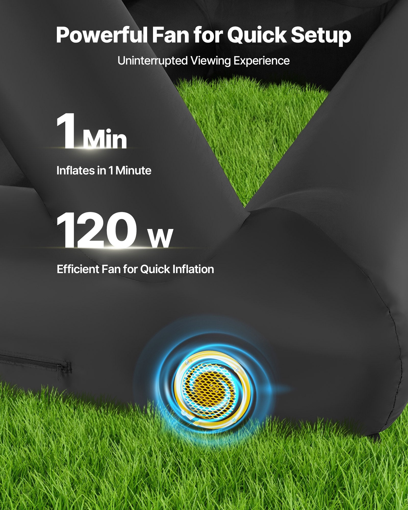 14 ft Inflatable Movie Screen 16:9 600D Movie Projector with Portable Bag V952-XCQSTYPMPJS1IEYCK001V3