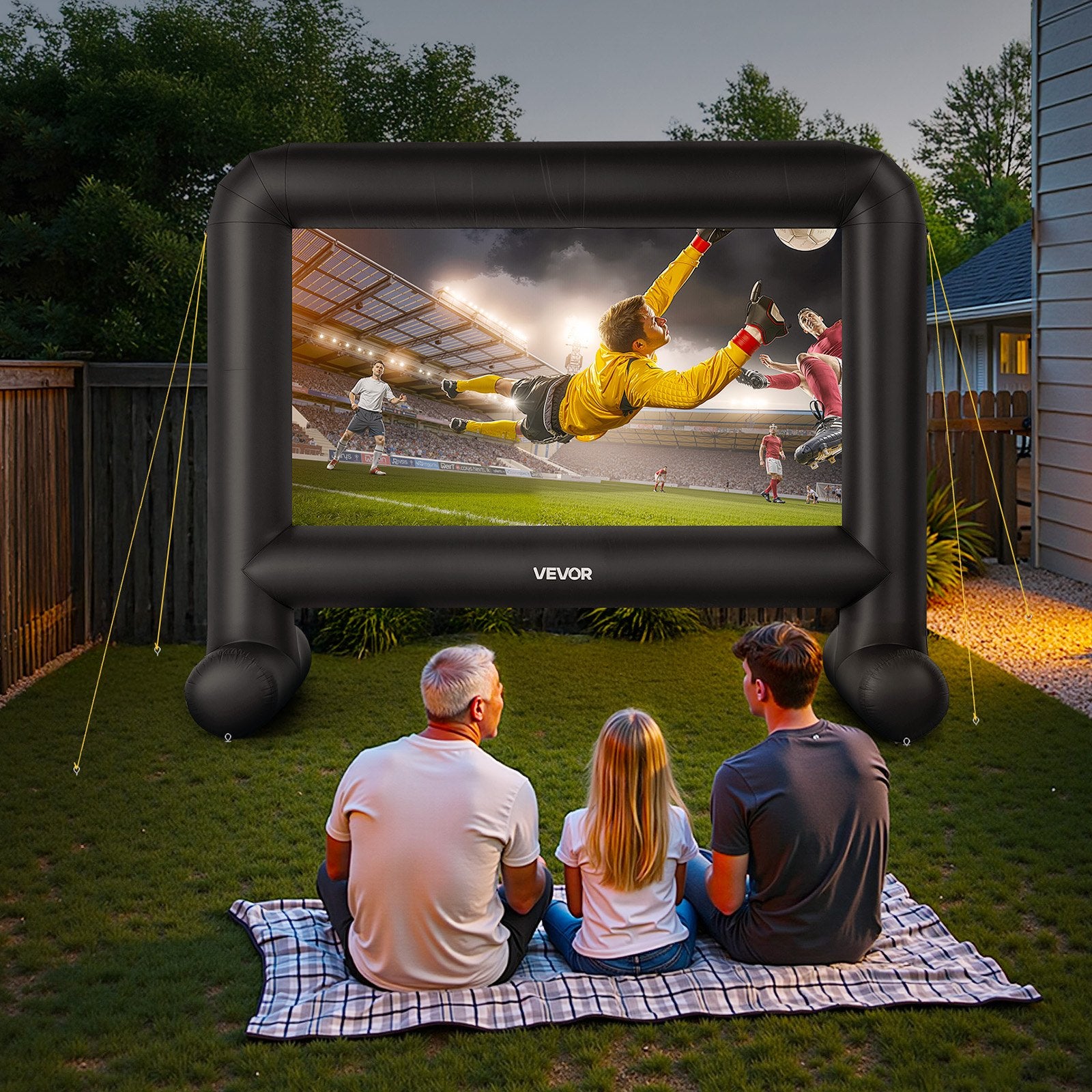 15 ft Inflatable Movie Screen 16:9 600D Movie Projector with Portable Bag V952-XCQSTYPMZJS1ZSUV8001V3