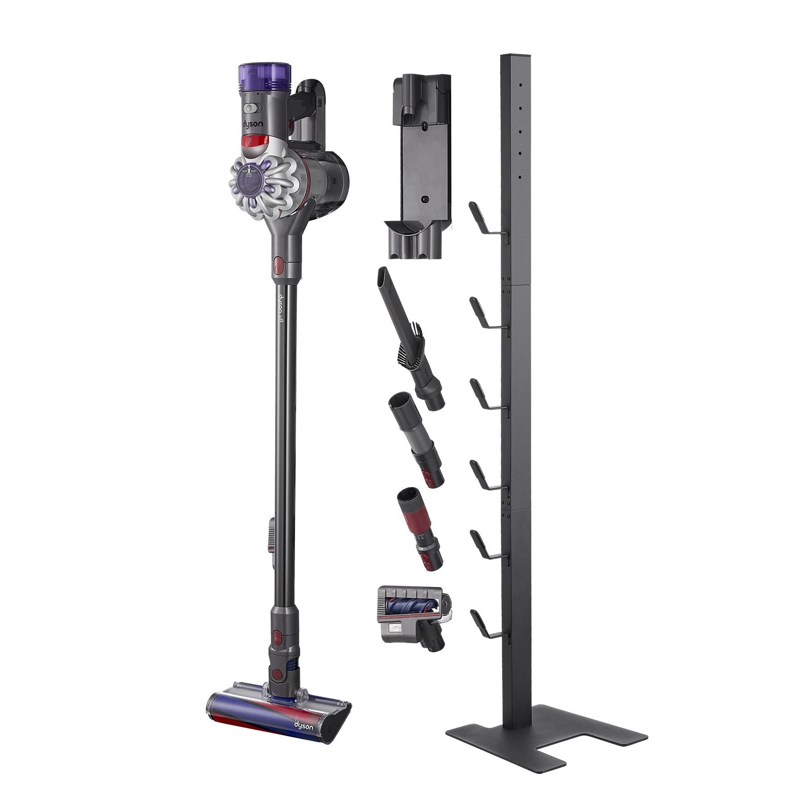 Vacuum Stand for Dyson Multi-Models Storage Bracket Holder with 6 Hooks V952-XCQZJDSLSFG6GHJRQV0