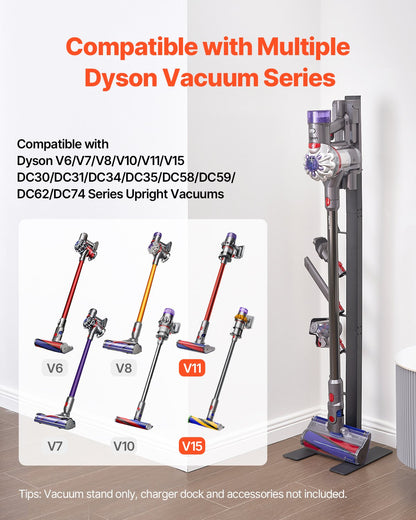 Vacuum Stand for Dyson Multi-Models Storage Bracket Holder with 6 Hooks V952-XCQZJDSLSFG6GHJRQV0